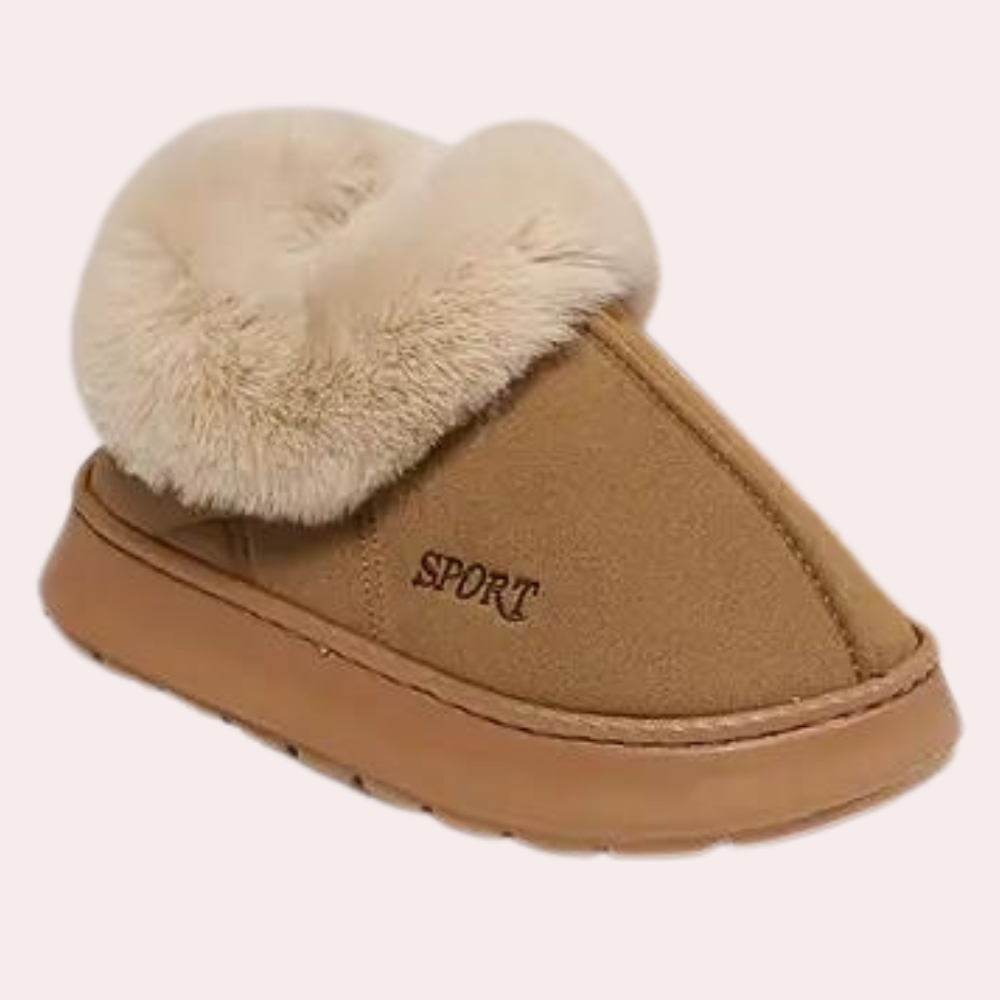 Soft and Warm Ladies Slippers - Nova-Black-3-Nora Luxe