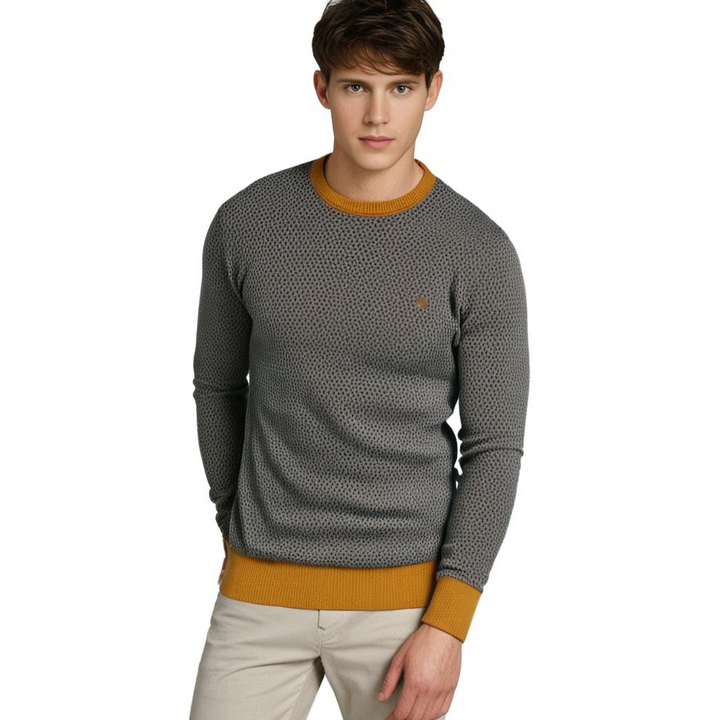 Soft and Warm Men's Sweater - Luca-Red-S-Nora Luxe