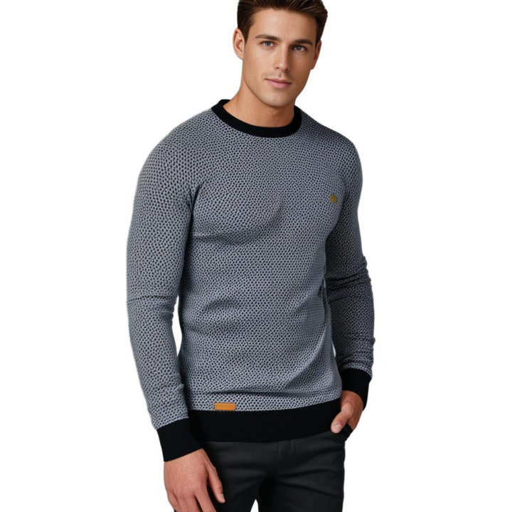 Soft and Warm Men's Sweater - Luca-Red-S-Nora Luxe