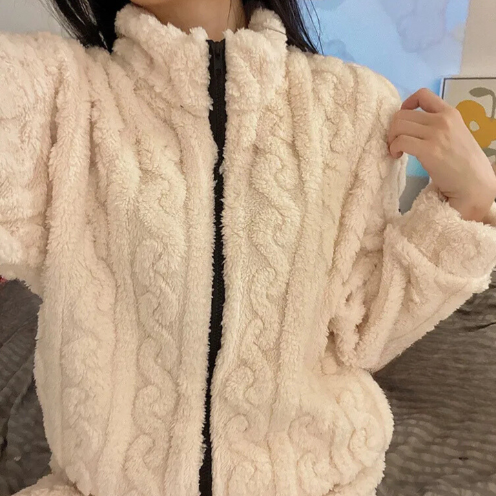 Soft and Warm Onesie for Women - Liora-Black-XS-Nora Luxe