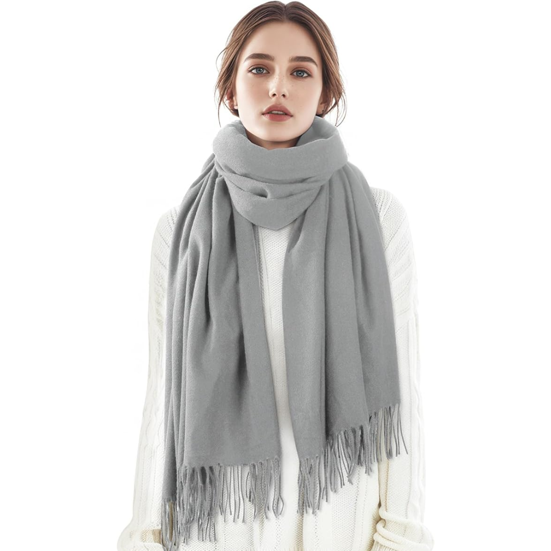 Soft Cashmere Winter Scarf - Martha-Gray-Nora Luxe