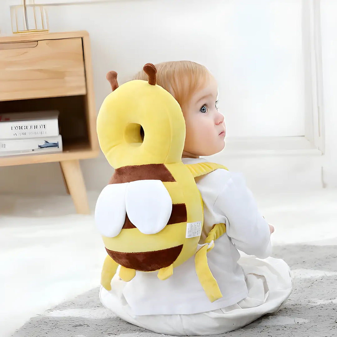 Soft Head Protector for Babies - HeadGuard-Bee-Nora Luxe