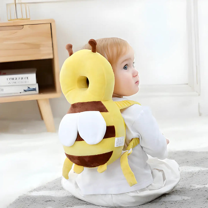 Soft Head Protector for Babies - HeadGuard-Bee-Nora Luxe