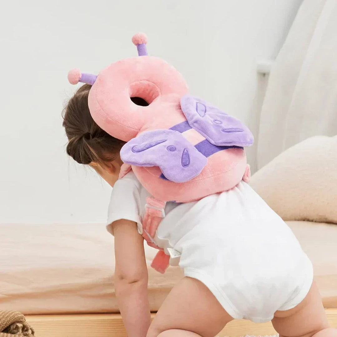 Soft Head Protector for Babies - HeadGuard-Butterfly-Nora Luxe