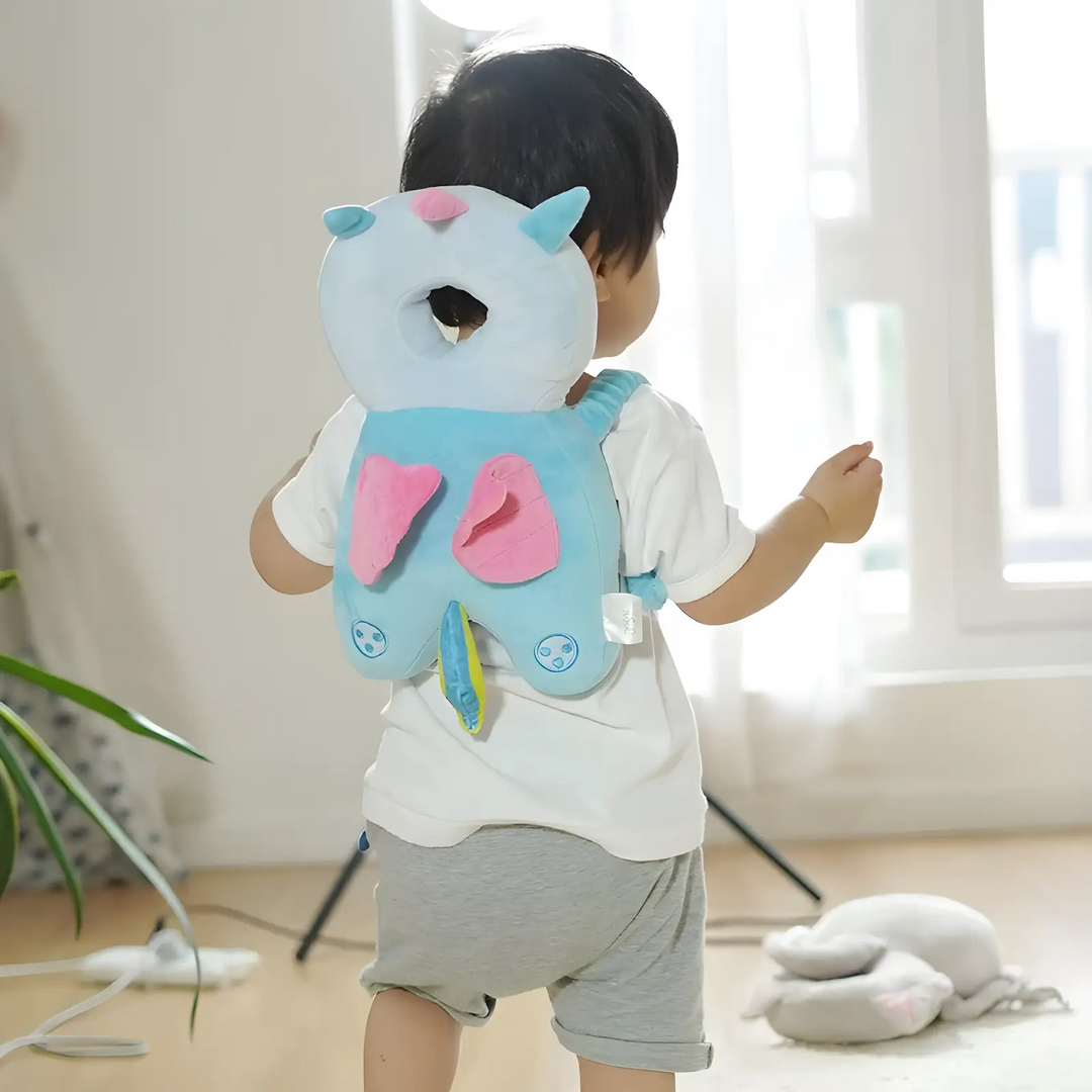 Soft Head Protector for Babies - HeadGuard-Unicorn-Nora Luxe