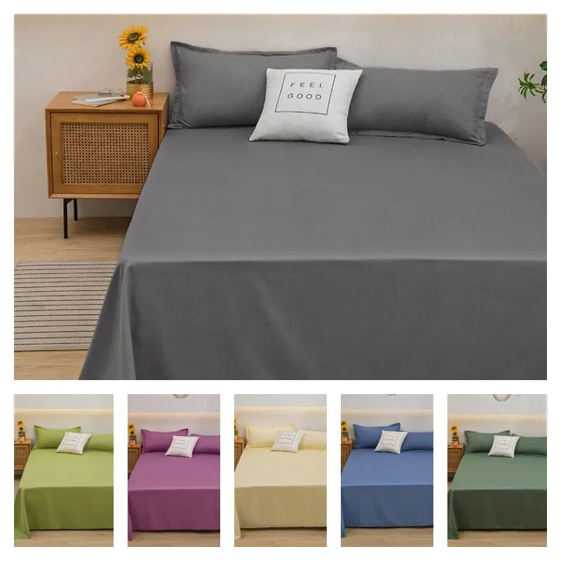 Soft Linen Duvet Cover - SoftLuxe-Light green-47.24 x 90.55 in-Nora Luxe