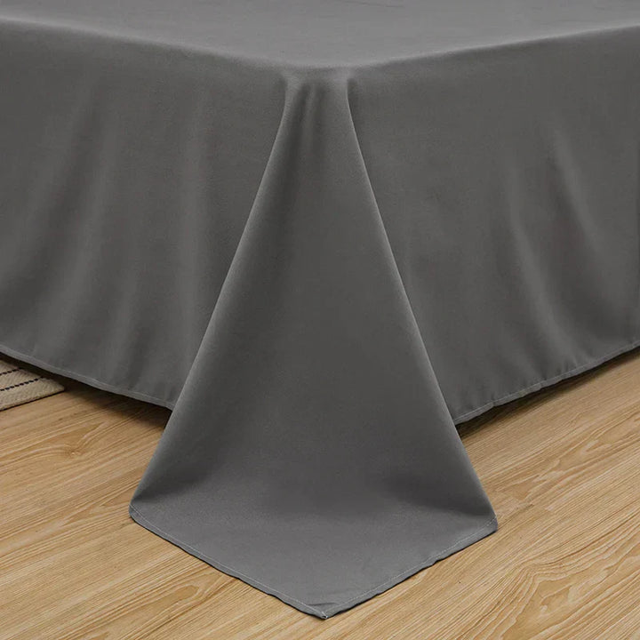 Soft Linen Duvet Cover - SoftLuxe-Light green-47.24 x 90.55 in-Nora Luxe
