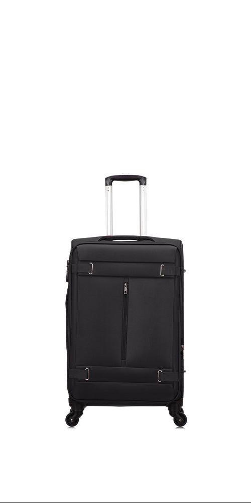 Soft Luggage - Valencia-Dark blue-M (65 L)-Nora Luxe