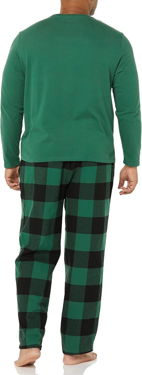 Soft Men's Flannel Pajama Set - Gomez-A-S-Nora Luxe