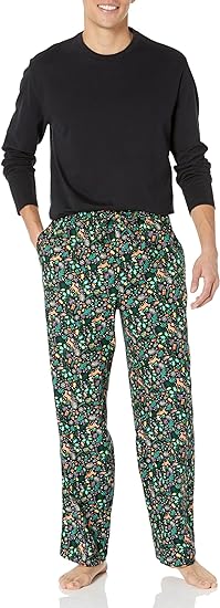Soft Men's Flannel Pajama Set - Gomez-A-S-Nora Luxe