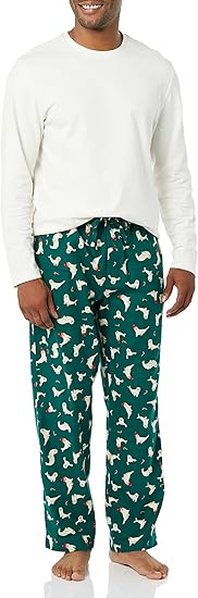 Soft Men's Flannel Pajama Set - Gomez-F-S-Nora Luxe