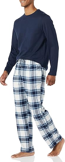 Soft Men's Flannel Pajama Set - Gomez-G-S-Nora Luxe