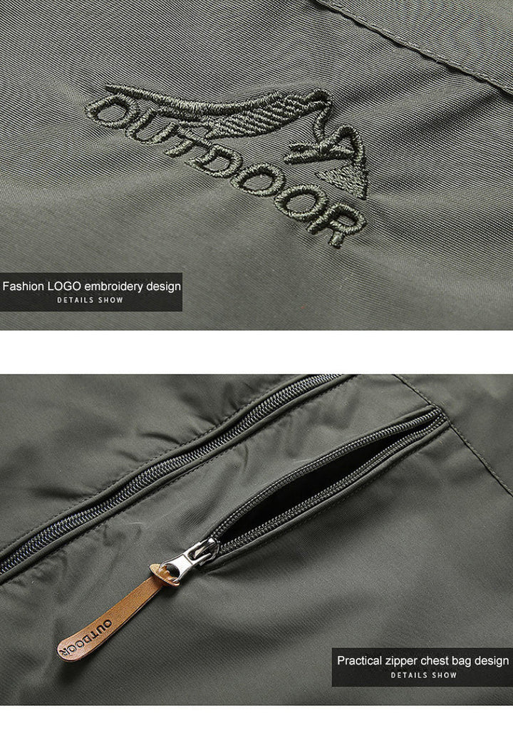 Softshell Jacket Wind & Waterproof - GentShield-Black-S-Nora Luxe
