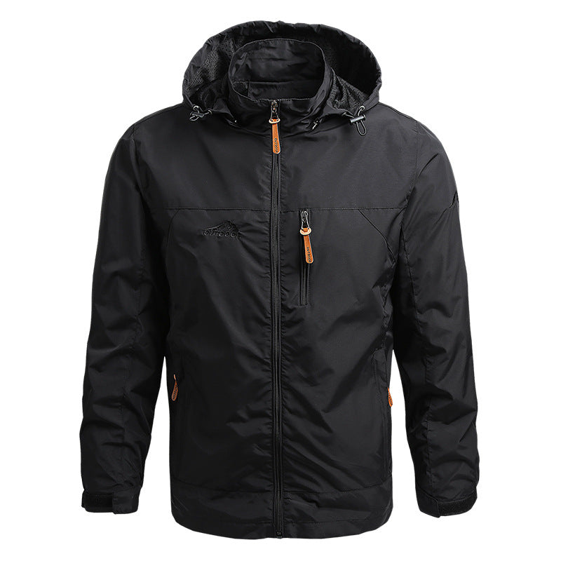Softshell Jacket Wind & Waterproof - GentShield-Black-S-Nora Luxe