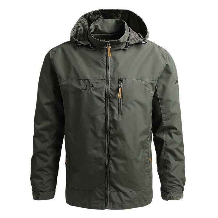 Softshell Jacket Wind & Waterproof - GentShield-Green-S-Nora Luxe