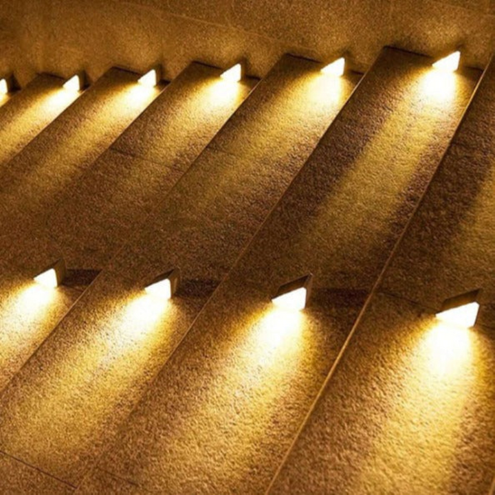 Solar Energy Stair Lighting - SolarStep-4-Nora Luxe