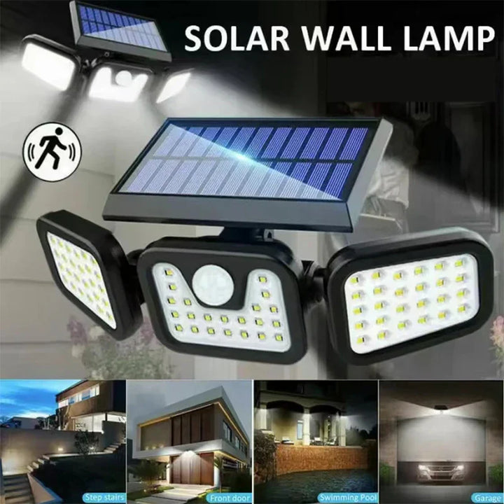 Solar Energy Wall Lamp - EcoBright-Nora Luxe