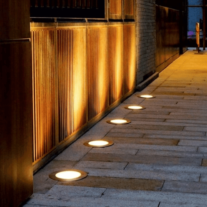 Solar Ground Spot Light for Outdoors – SunHalo-4 Lights-Nora Luxe