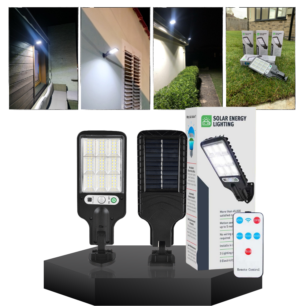 Solar LED Outdoor Light with Motion Sensor – Raylux Motion-1-Nora Luxe