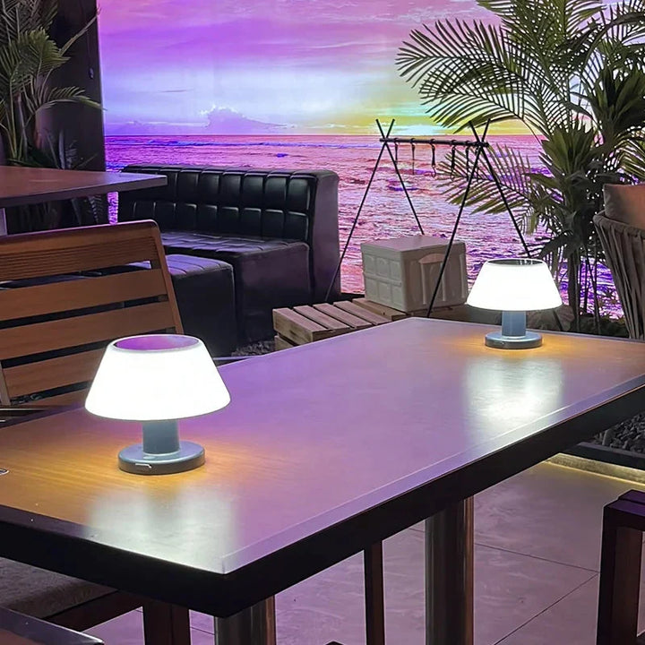 Solar Table Lamp - EcoGlow-Nora Luxe