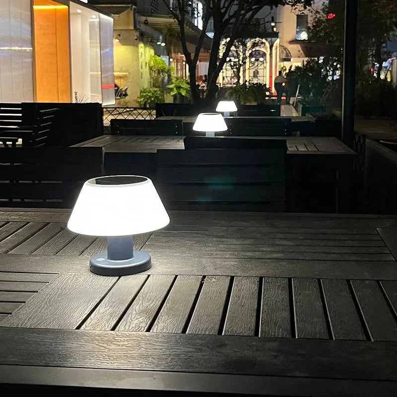 Solar Table Lamp - EcoGlow-Nora Luxe