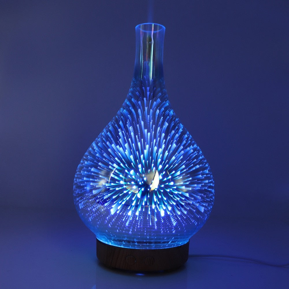 Soothing and Atmospheric Aroma Diffuser - AuroraGlow-Nora Luxe