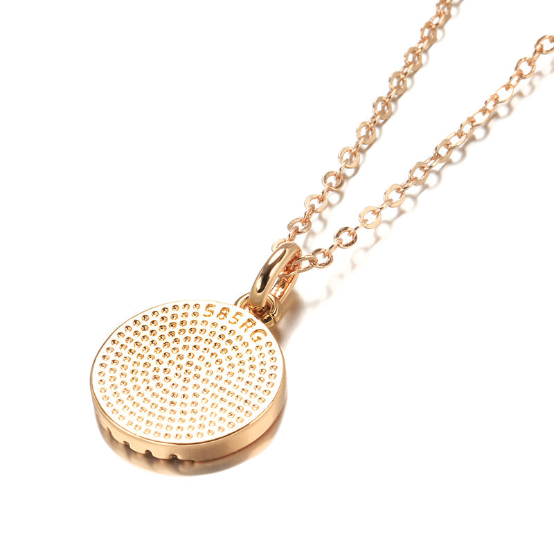 Sparkling Dangle Necklace | Hot Charm Jewellery-White zircon-45cm-Nora Luxe