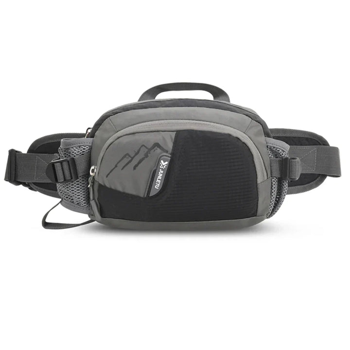 Sport Hip Bag with Bottle Holder - Vega-Black-Nora Luxe