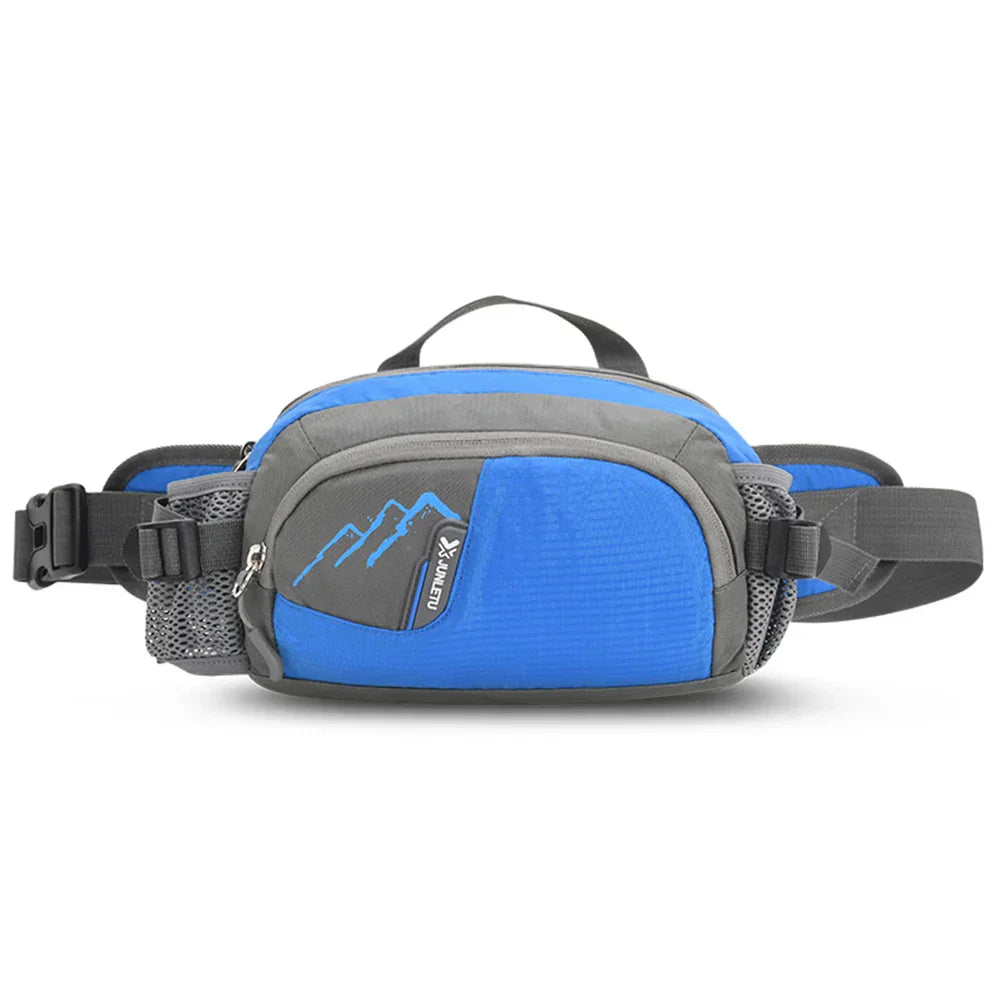 Sport Hip Bag with Bottle Holder - Vega-Blue-Nora Luxe