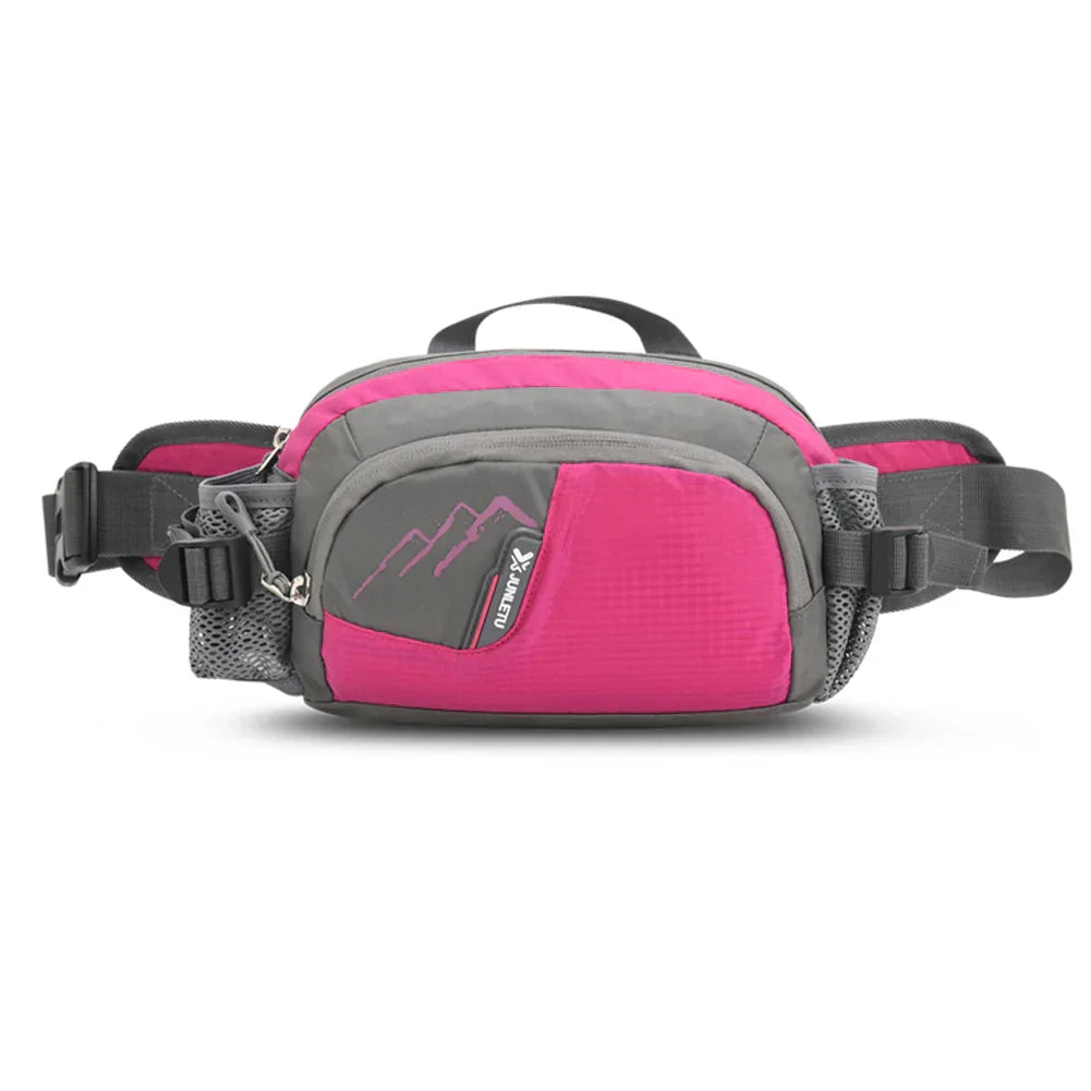 Sport Hip Bag with Bottle Holder - Vega-Pink-Nora Luxe