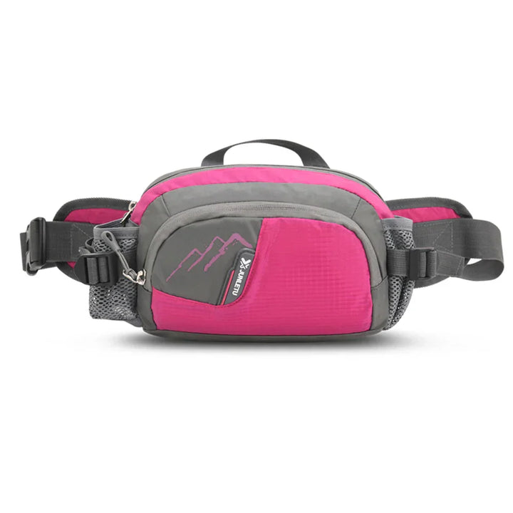 Sport Hip Bag with Bottle Holder - Vega-Pink-Nora Luxe