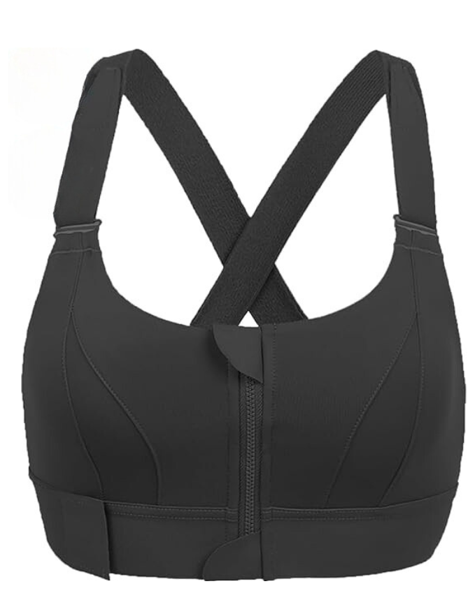 Sports Bra - FlexiFit-Black-S-Nora Luxe