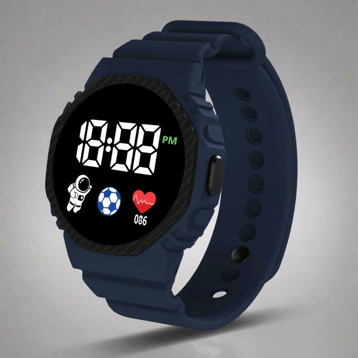 Sports watch for Little Adventurers - AdventureTime-Dark blue-Nora Luxe