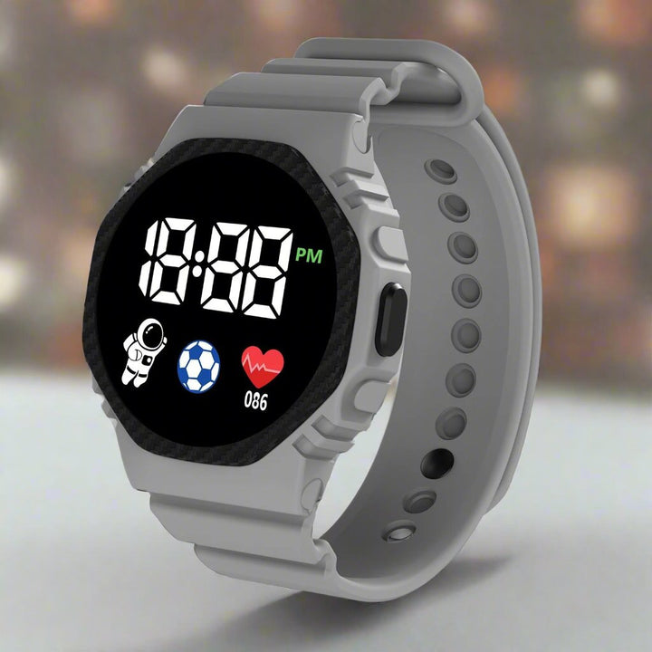 Sports watch for Little Adventurers - AdventureTime-Gray-Nora Luxe