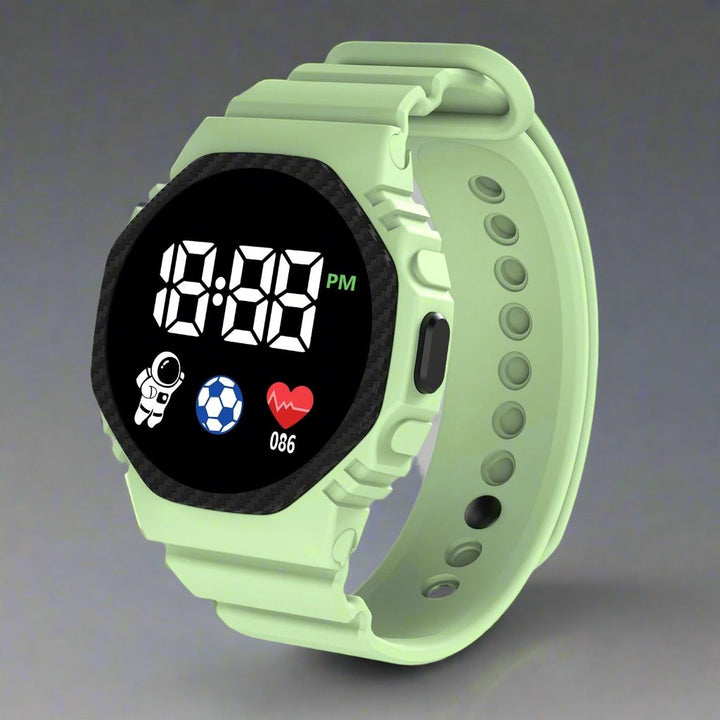 Sports watch for Little Adventurers - AdventureTime-Green-Nora Luxe