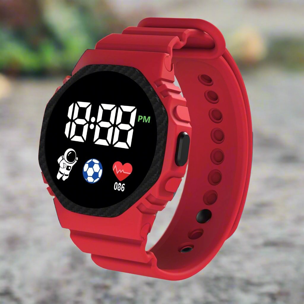 Sports watch for Little Adventurers - AdventureTime-Red-Nora Luxe