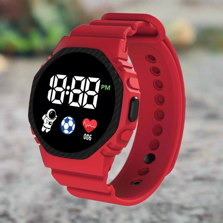 Sports watch for Little Adventurers - AdventureTime-Red-Nora Luxe