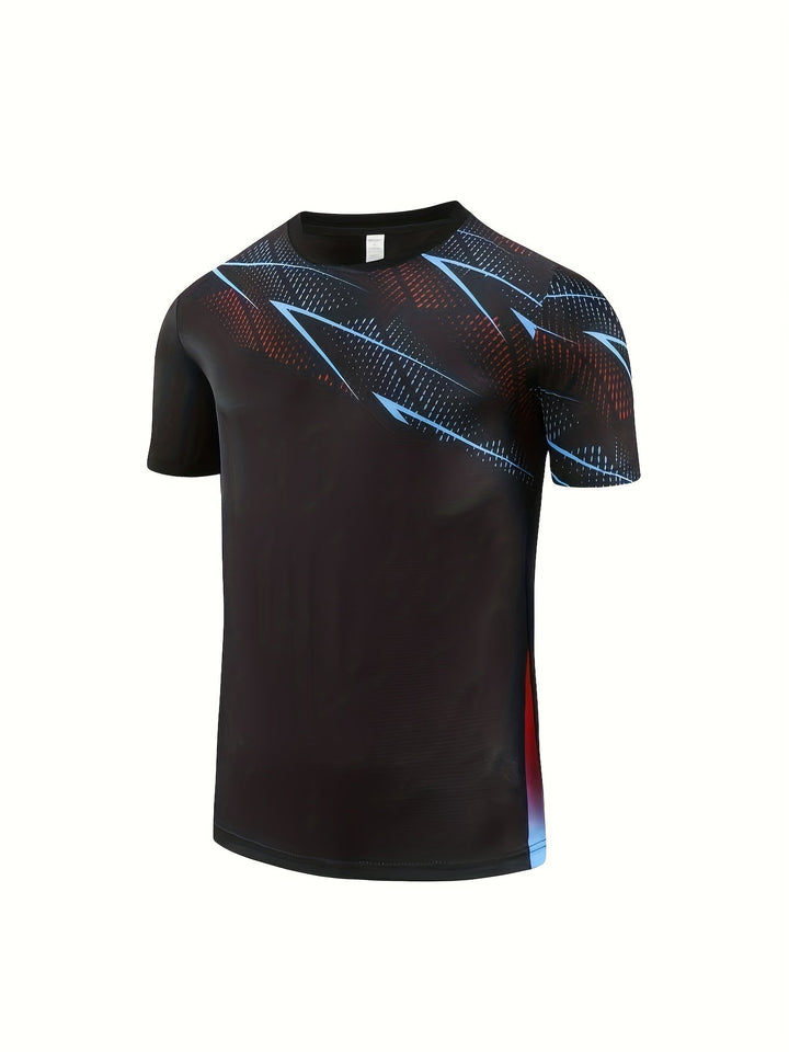 Sporty Functional Shirt for Men Summer Activity - Tarek (Buy 1 Get 1 FREE)-Black-S-Nora Luxe