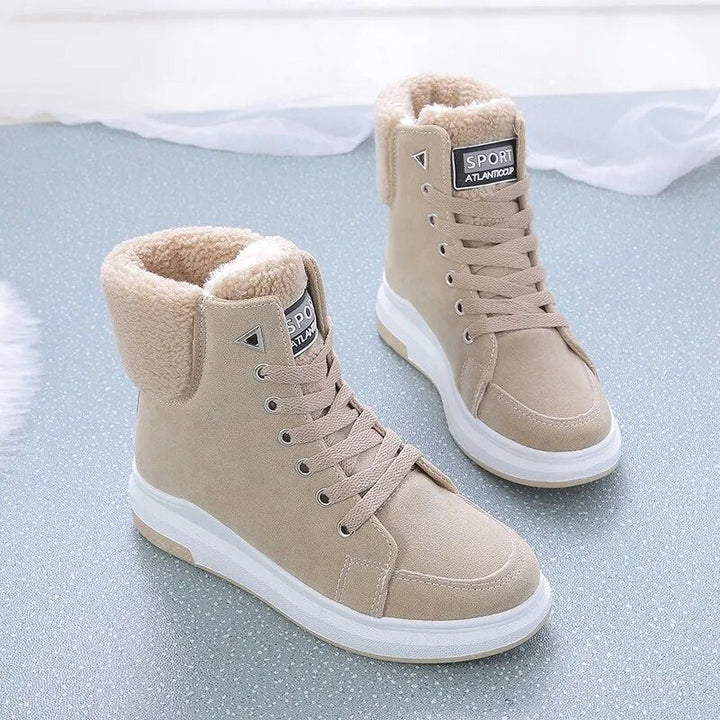 Sporty Ladies' Boots - Nora-Beige-3.0-Nora Luxe