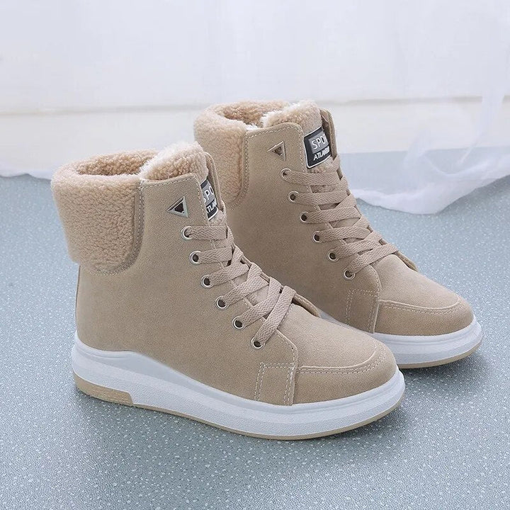 Sporty Ladies' Boots - Nora-Beige-3.0-Nora Luxe