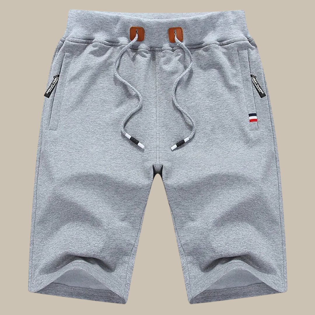 Sporty Men's Shorts | HUGO Casual Shorts-Light grey-M-Nora Luxe