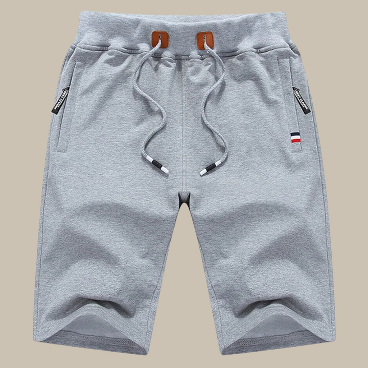 Sporty Men's Shorts | HUGO Casual Shorts-Light grey-M-Nora Luxe