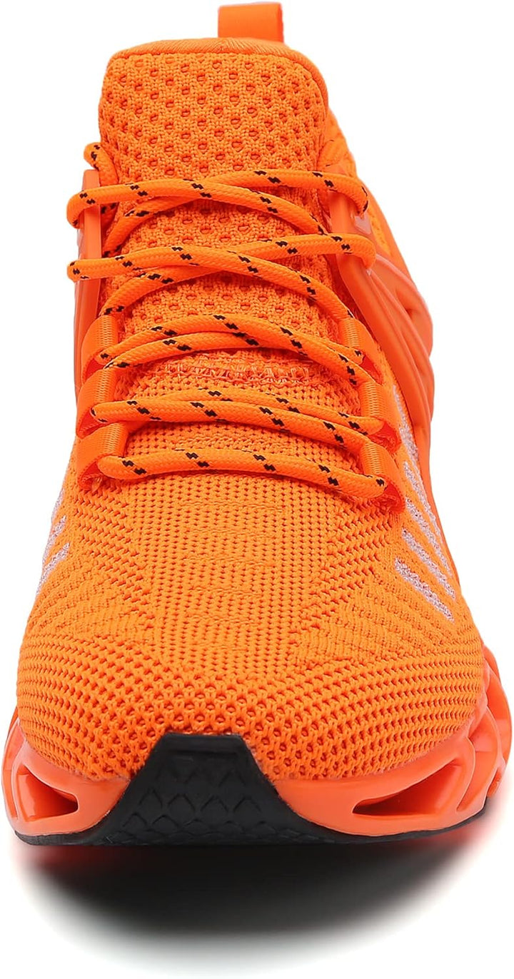 Sporty Men's Trainers - FlexLite-Dark Gray-6.5-Nora Luxe