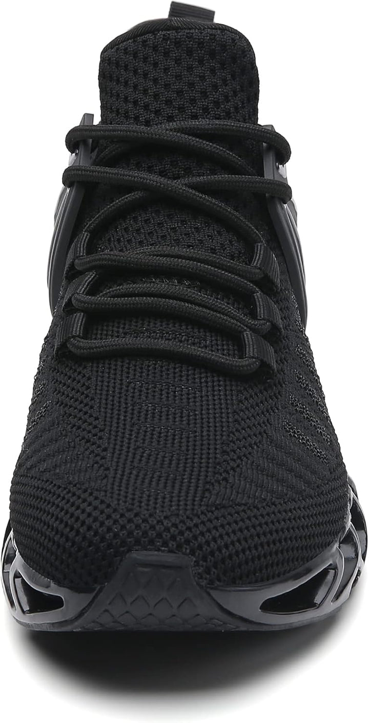 Sporty Men's Trainers - FlexLite-Dark Gray-6.5-Nora Luxe