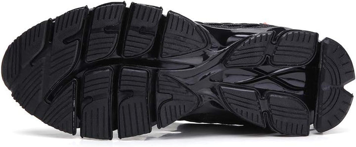 Sporty Men's Trainers - FlexLite-Dark Gray-6.5-Nora Luxe