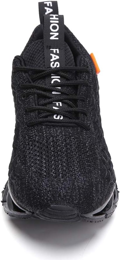 Sporty Men's Trainers - FlexLite-Dark Gray-6.5-Nora Luxe