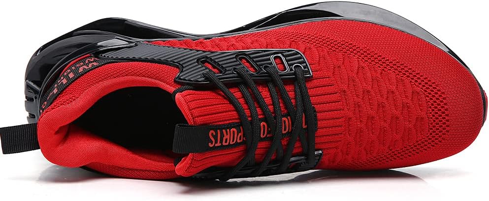 Sporty Men's Trainers - FlexLite-Dark Gray-6.5-Nora Luxe
