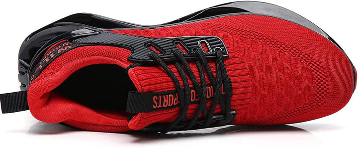 Sporty Men's Trainers - FlexLite-Dark Gray-6.5-Nora Luxe