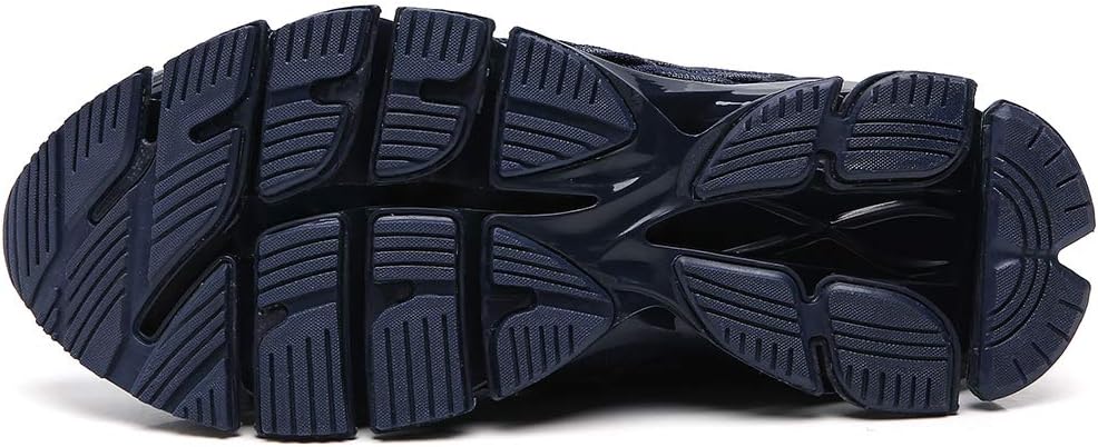 Sporty Men's Trainers - FlexLite-Dark Gray-6.5-Nora Luxe