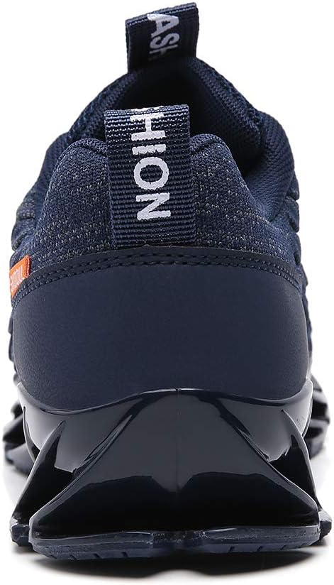 Sporty Men's Trainers - FlexLite-Dark Gray-6.5-Nora Luxe
